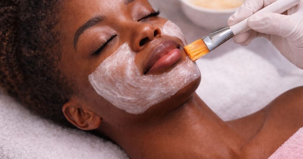 peeling visage professionnel soin eclat institut